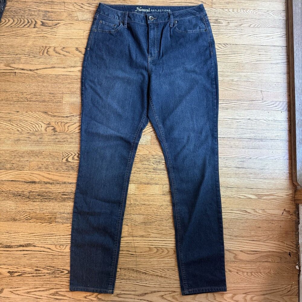 Natural Reflection Bass Pro Shops Jeans Womens Size 16T High Rise Stretch Skinny